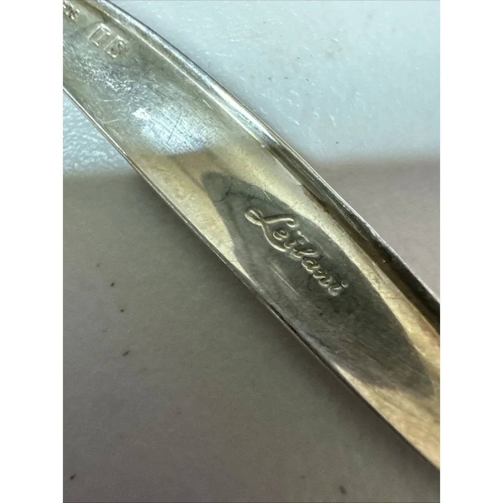 International 1847 Rogers Silver   LEILANI   Silverplate Spoons Set Of 3 6